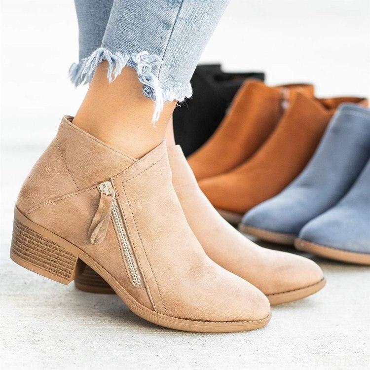 Bota Feminina Megans Ortopédica - Elegante e Confortável