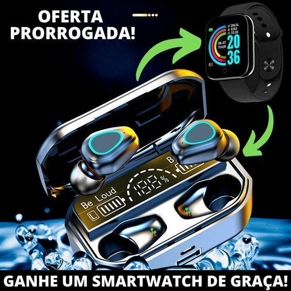 AlfaPods Pro® Fone Bluetooth à Prova D'água