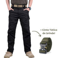 Calça Tática Militar Resistente e Impermeável + Cinto de Brinde